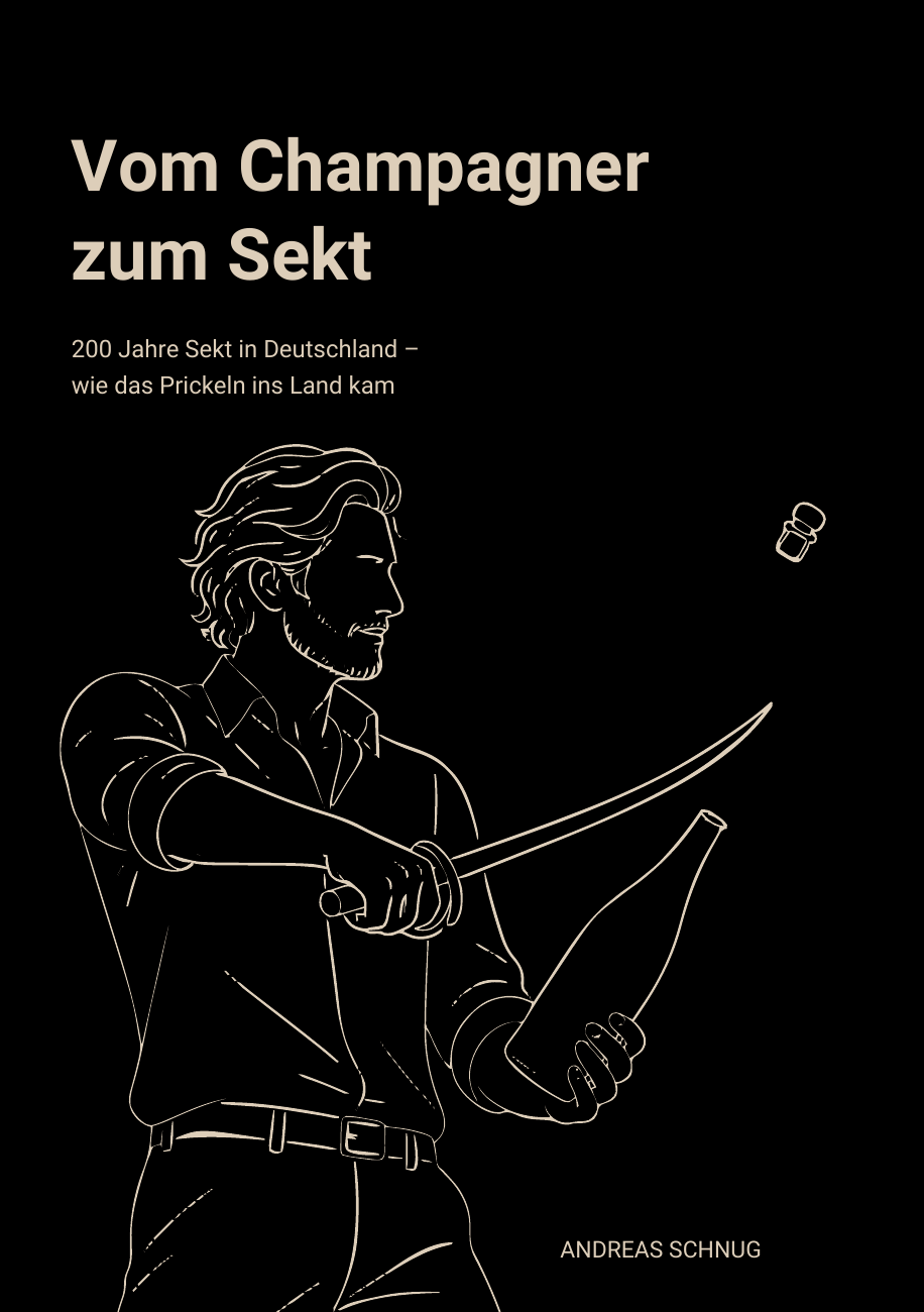 Vom Champagner zum Sekt – Buchcover von Andreas Schnug